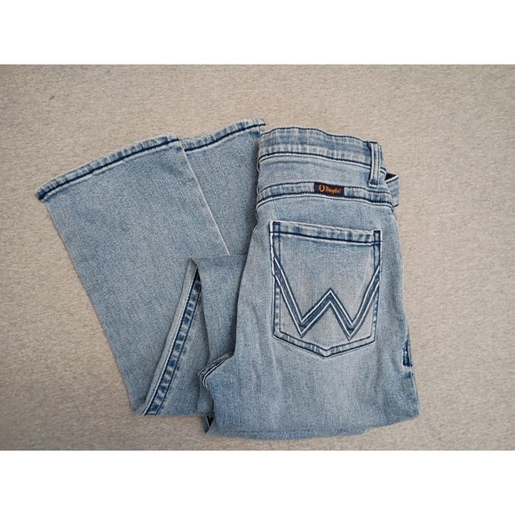 Wrangler Denim - Wrangler Willow Ultimate Riding Jeans Light Wash Bootcut Denim WRW60AD 29x34